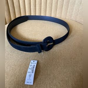 Madewell Chunky Buckle Suede Belt